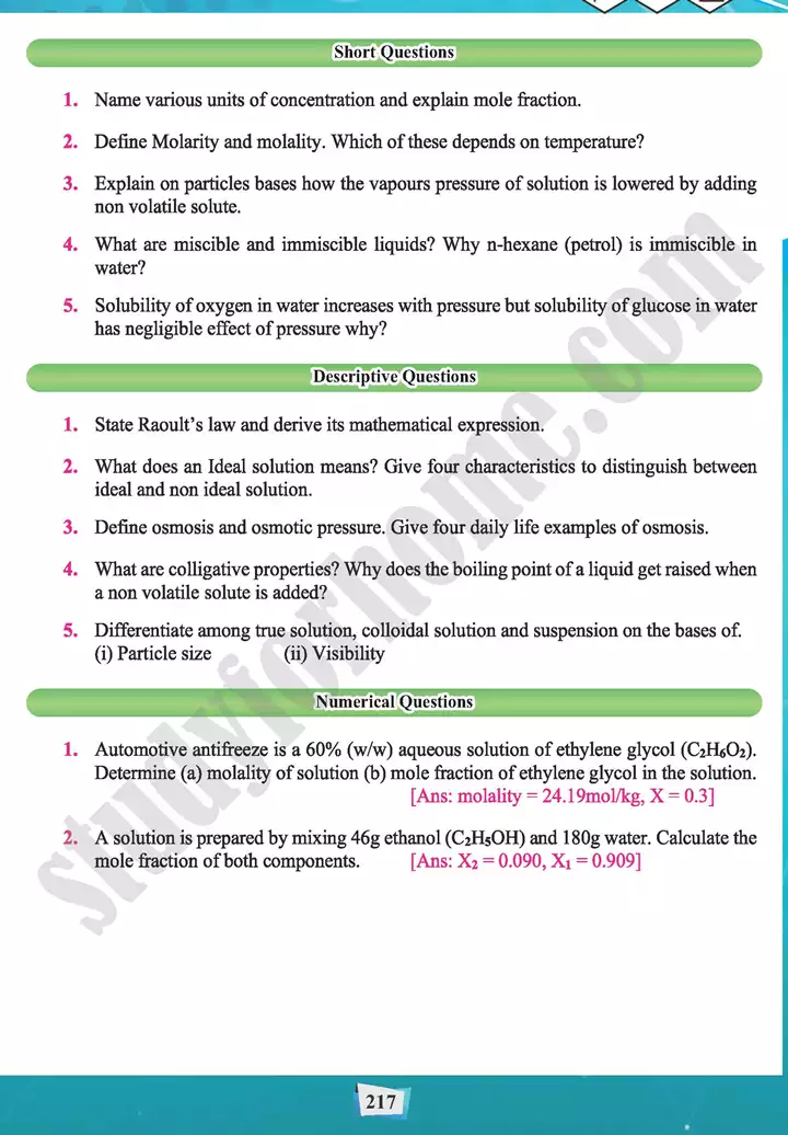 chapter 10 solution colloids chemistry 11th text book 20