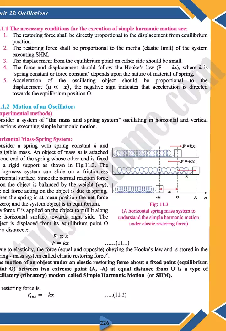 chapter 11 oscillations physics 11th text book 03