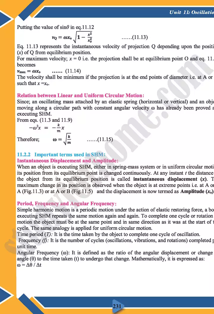 chapter 11 oscillations physics 11th text book 08