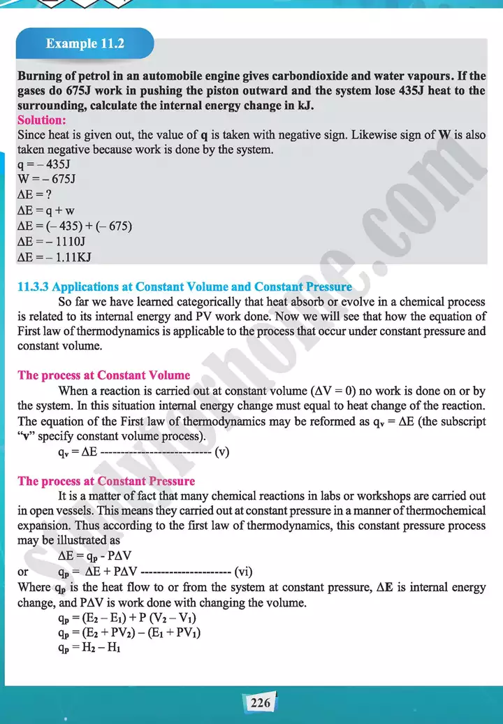 chapter 11 thermochemistry chemistry 11th text book 09