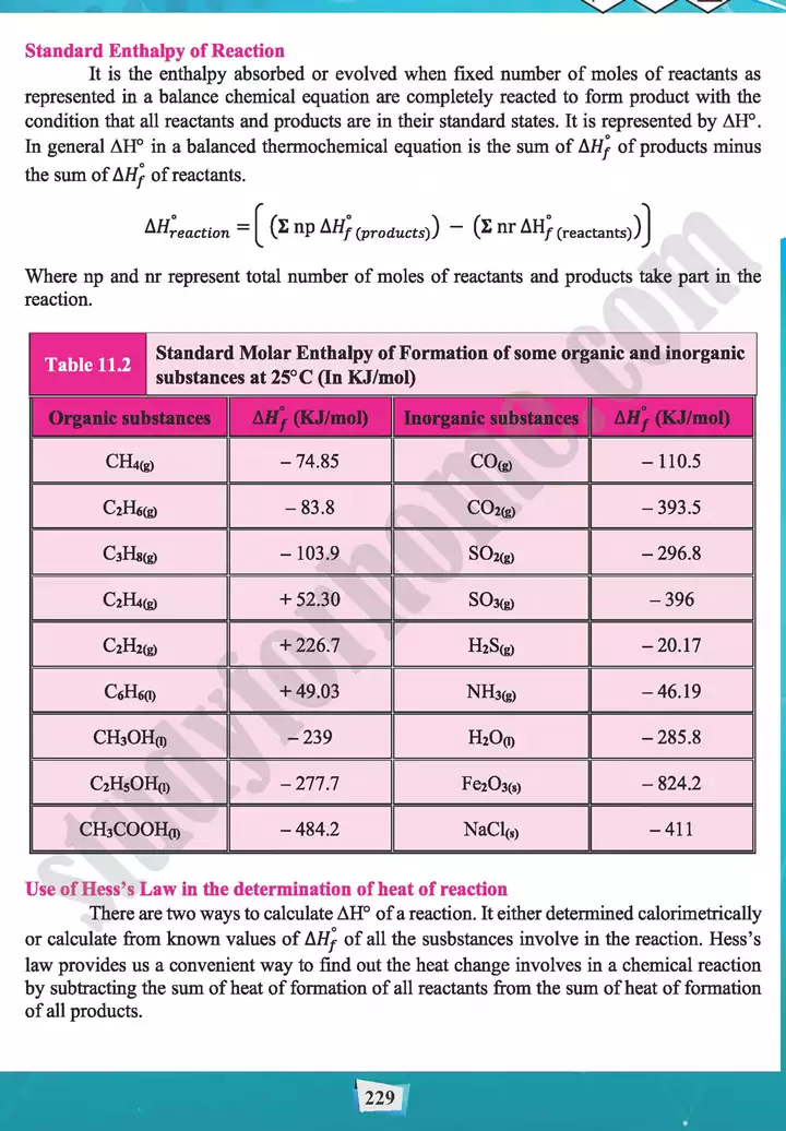 chapter 11 thermochemistry chemistry 11th text book 12