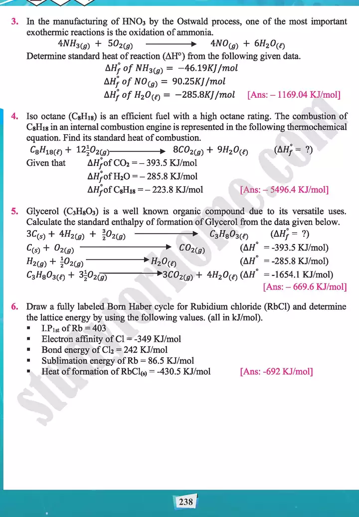 chapter 11 thermochemistry chemistry 11th text book 21