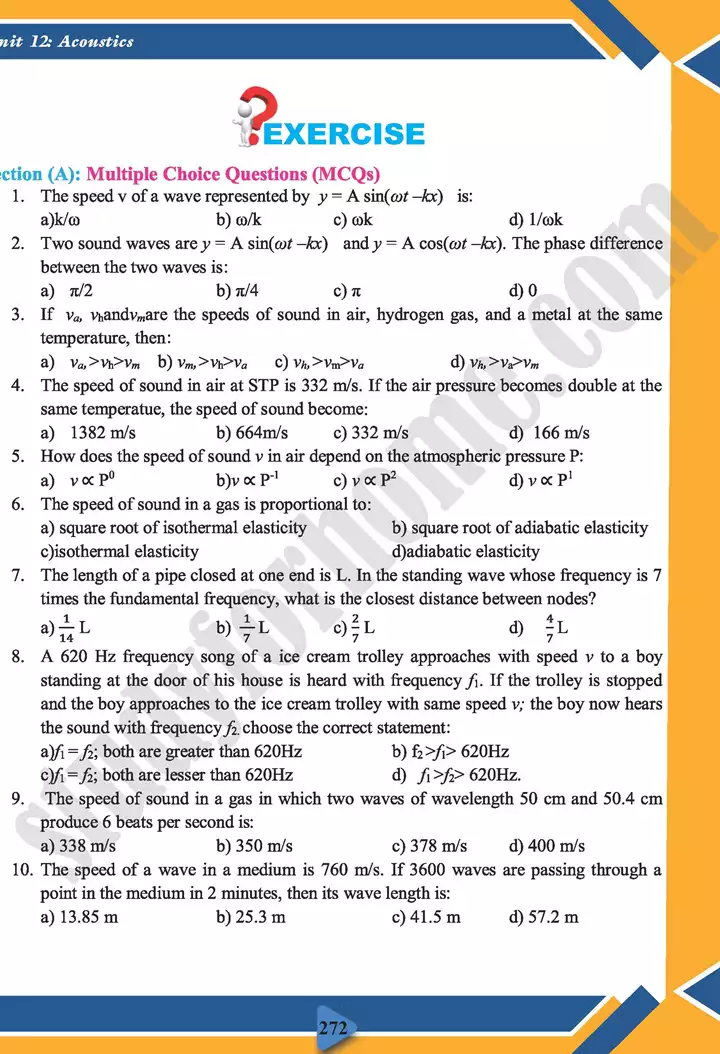 chapter 12 acoustics physics 11th text book 25