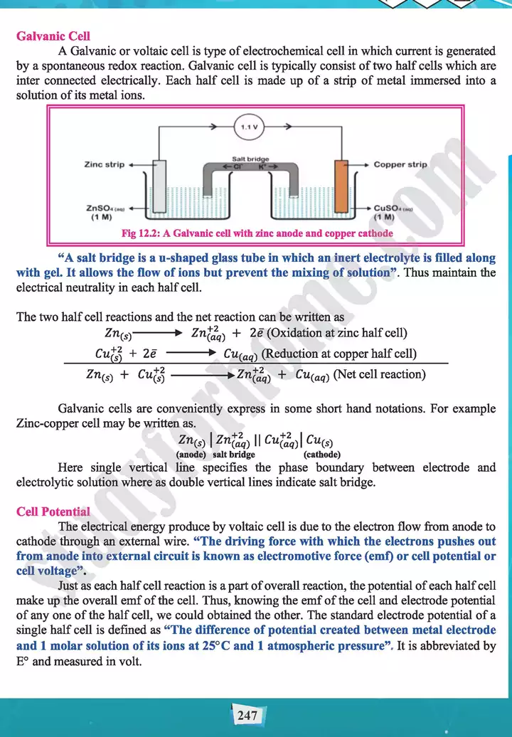 chapter 12 electrochemistry chemistry 11th text book 09