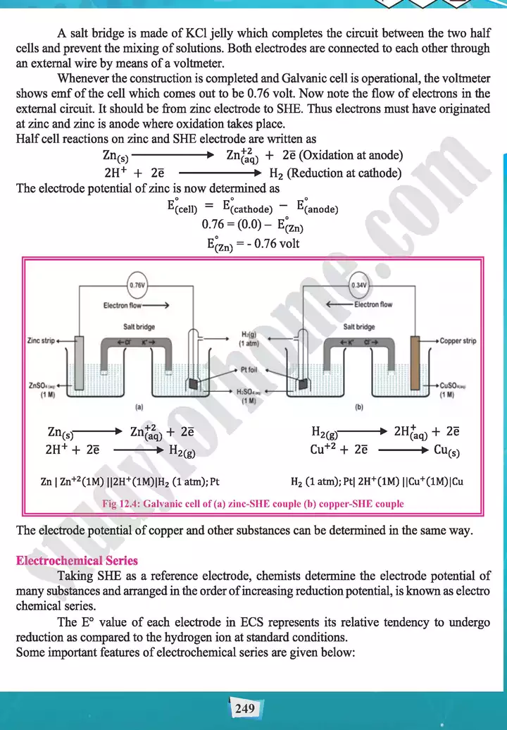 chapter 12 electrochemistry chemistry 11th text book 11