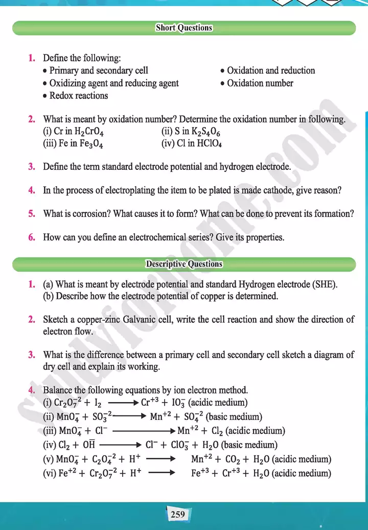 chapter 12 electrochemistry chemistry 11th text book 21