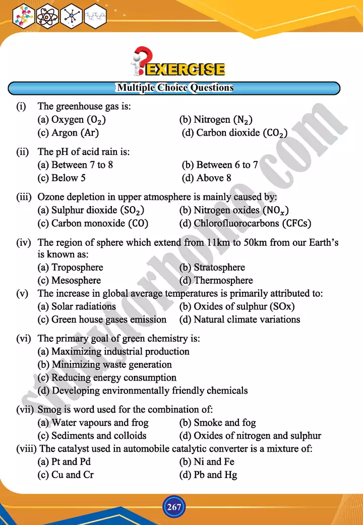 chapter 12 environmental chemistry chemistry 12th text book 16