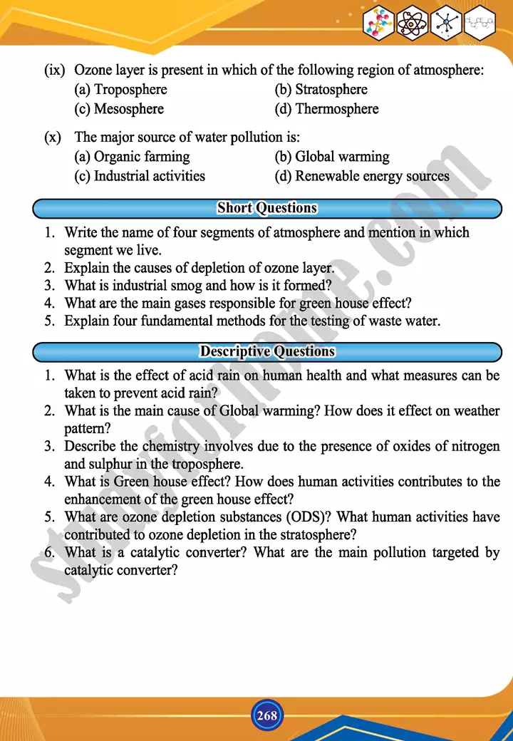 chapter 12 environmental chemistry chemistry 12th text book 17