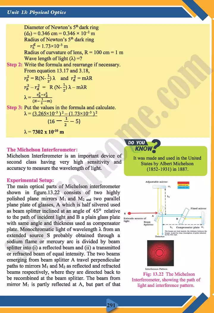 chapter 13 physical optics physics 11th text book 17