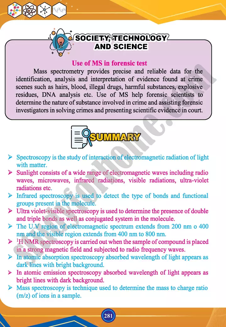 chapter 13 spectroscopy chemistry 12th text book 13