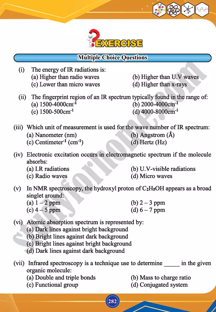 chapter 13 spectroscopy chemistry 12th text book 14