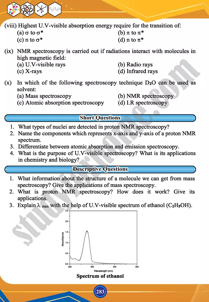 chapter 13 spectroscopy chemistry 12th text book 15