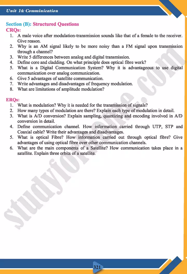 chapter 14 communication physics 11th text book 17