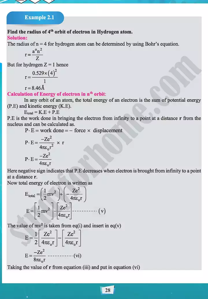 chapter 2 atomic structure chemistry 11th text book 07