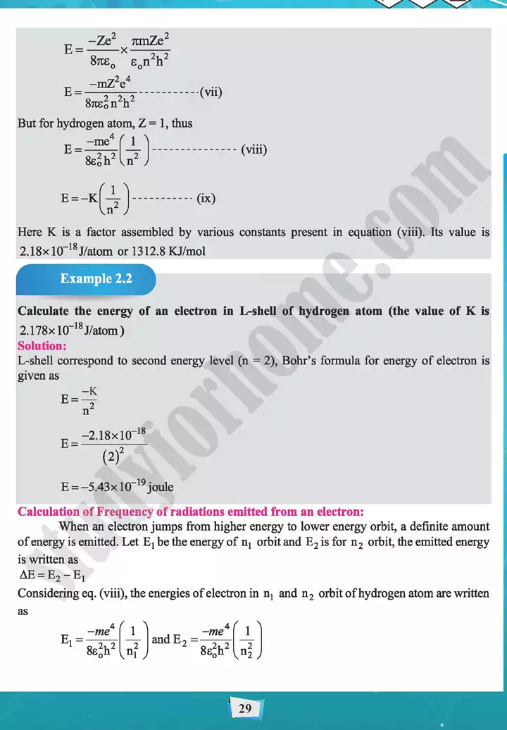 chapter 2 atomic structure chemistry 11th text book 08