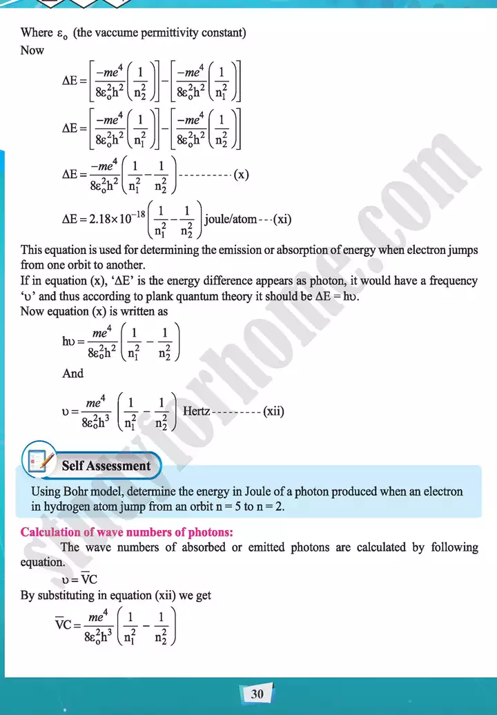 chapter 2 atomic structure chemistry 11th text book 09