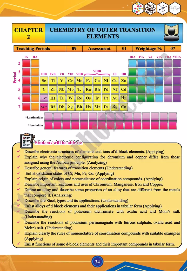 chapter-2-chemistry-of-outer-transition-(d-block)-elements-chemistry-12th-text-book