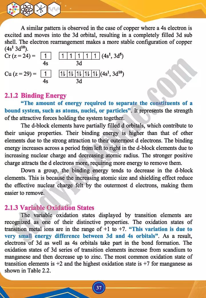 chapter 2 chemistry of outer transition d block elements chemistry 12th text book 04