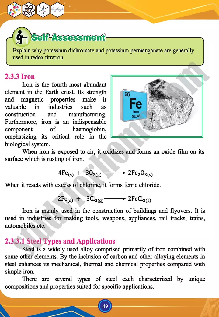 chapter 2 chemistry of outer transition d block elements chemistry 12th text book 16