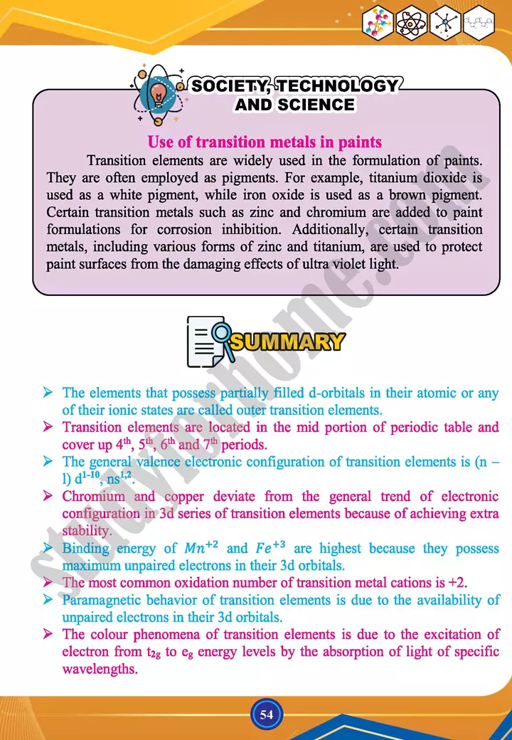 chapter 2 chemistry of outer transition d block elements chemistry 12th text book 21