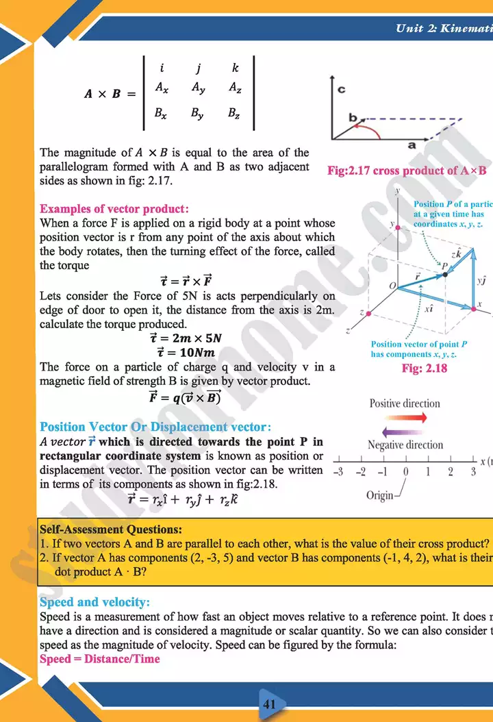 chapter 2 kinematics physics 11th text book 12