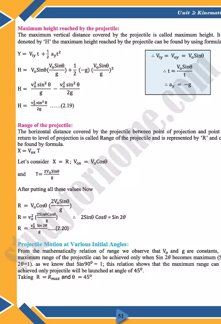 chapter 2 kinematics physics 11th text book 22