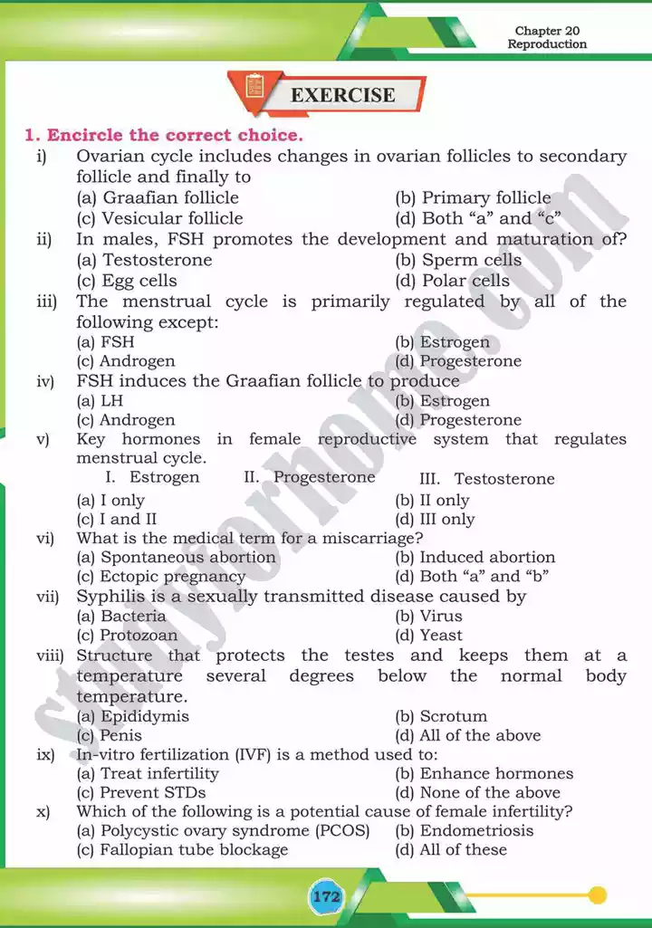 chapter 20 reproduction biology 12th text book 24