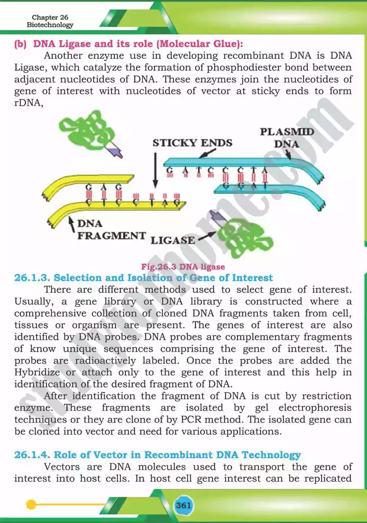 chapter 26 biotechnology biology 12th text book 06
