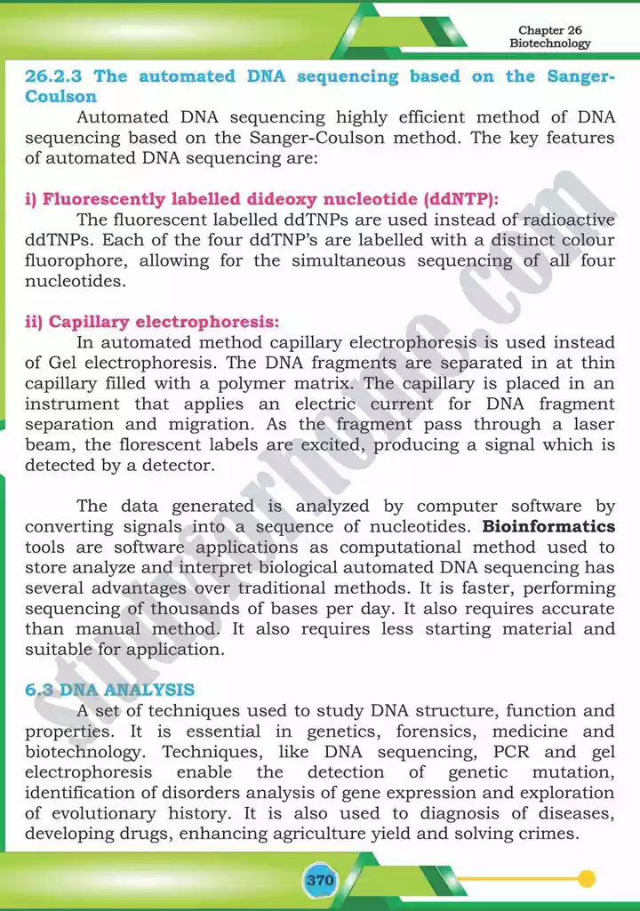 chapter 26 biotechnology biology 12th text book 15