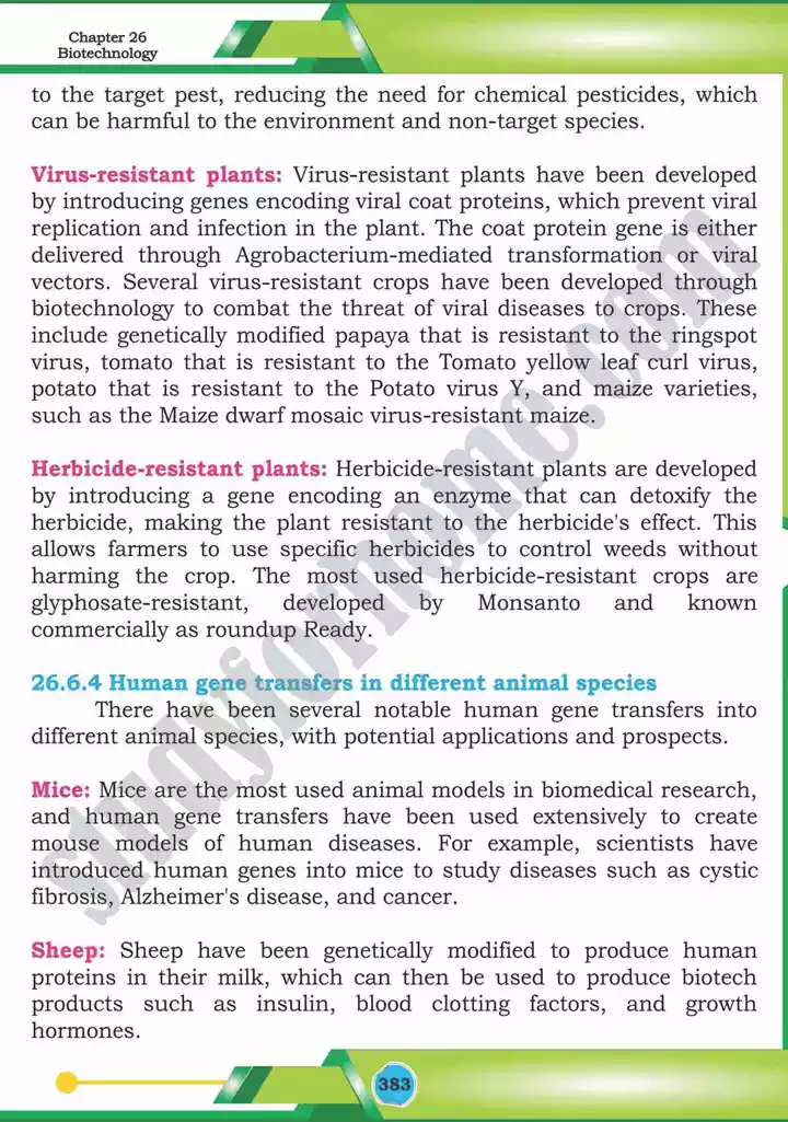 chapter 26 biotechnology biology 12th text book 28