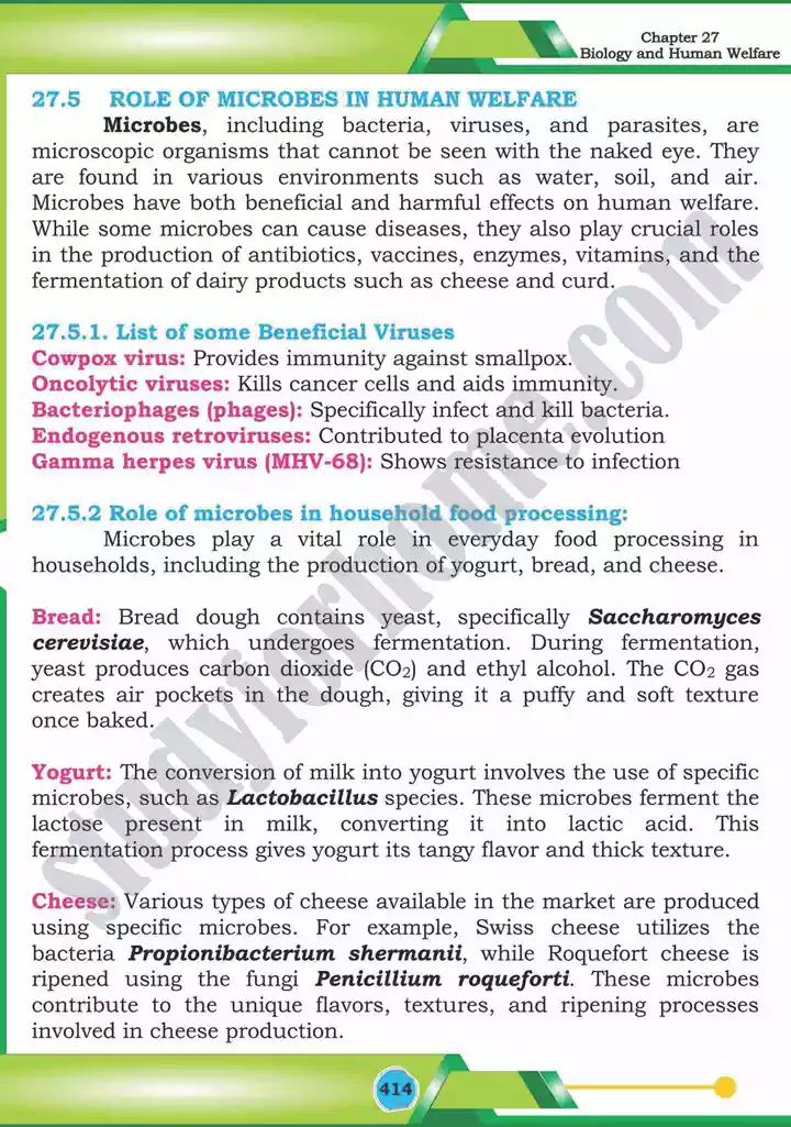 chapter 27 biology and human welfare biology 12th text book 19