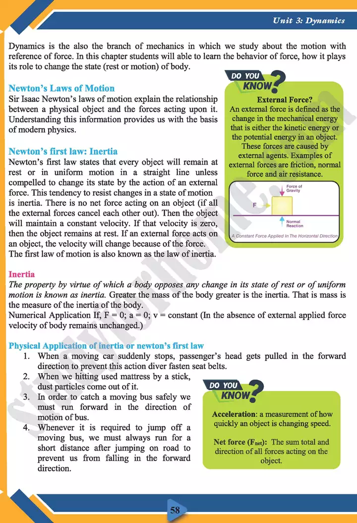 chapter 3 dynamics physics 11th text book 02