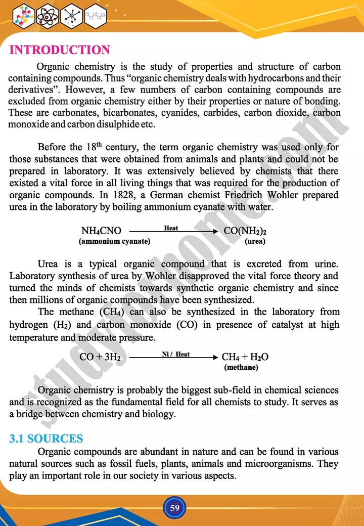 chapter 3 organic compounds chemistry 12th text book 02