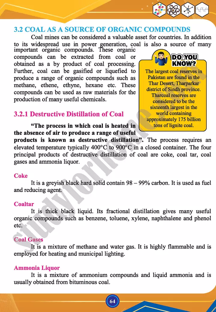 chapter 3 organic compounds chemistry 12th text book 07