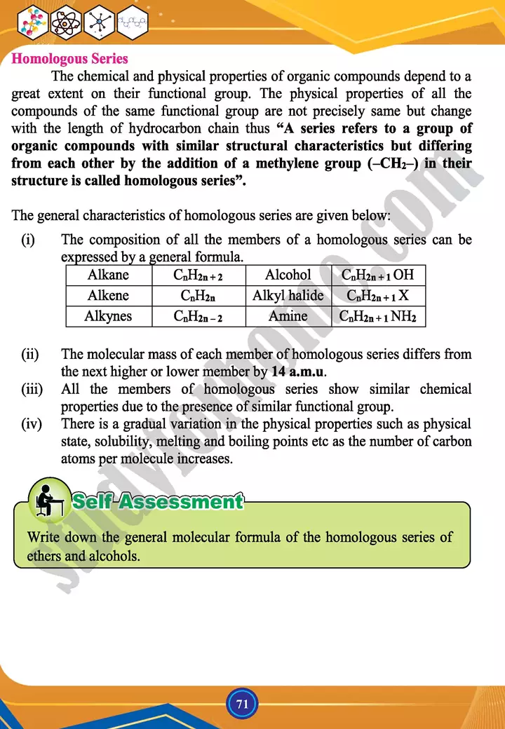 chapter 3 organic compounds chemistry 12th text book 14