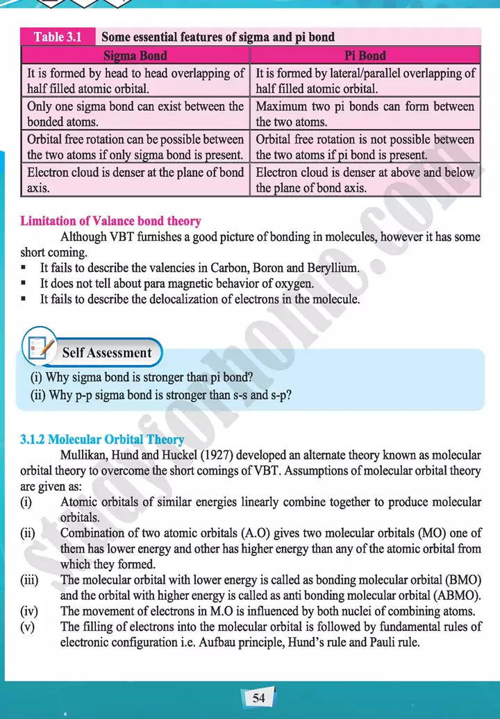 chapter 3 theories of covalent bonding and shapes of molecules chemistry 11th text book 05