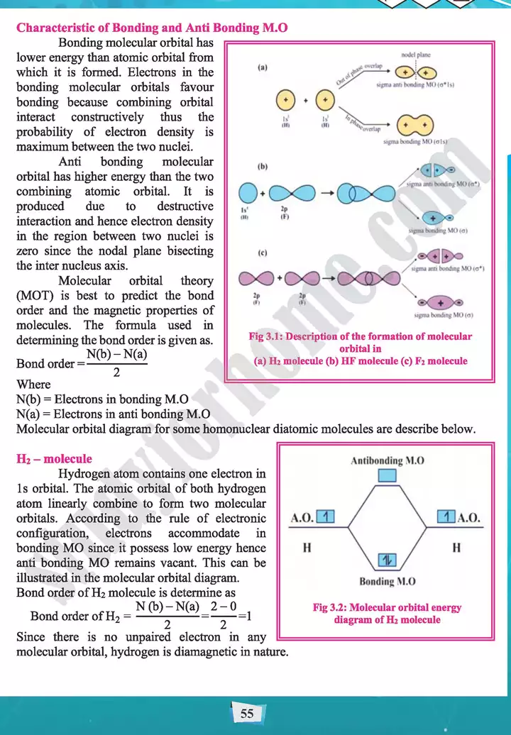 chapter 3 theories of covalent bonding and shapes of molecules chemistry 11th text book 06