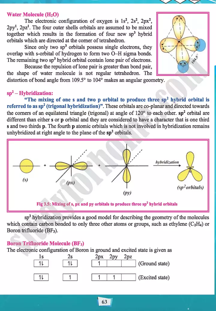 chapter 3 theories of covalent bonding and shapes of molecules chemistry 11th text book 14