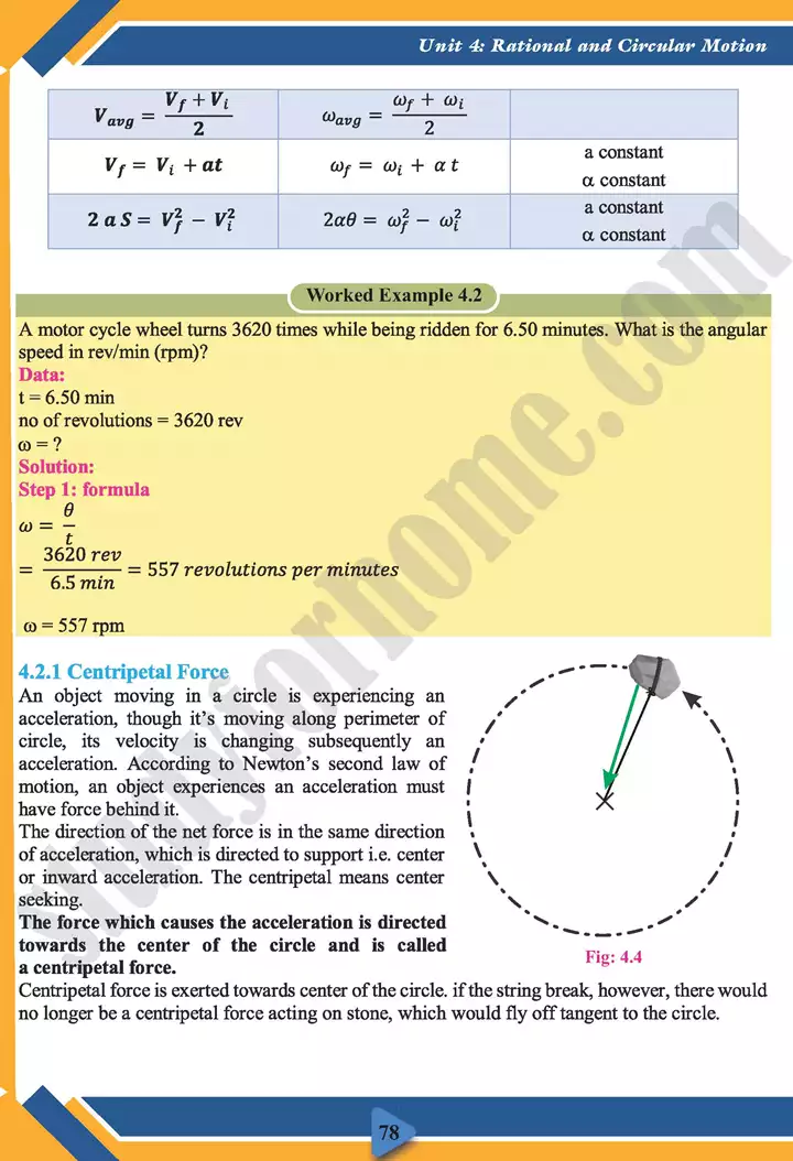 chapter 4 rotational and circular motion physics 11th text book 06