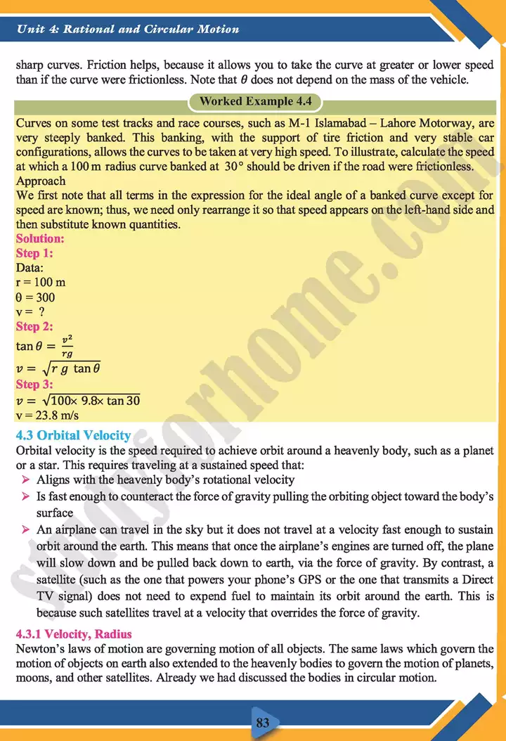 chapter 4 rotational and circular motion physics 11th text book 11