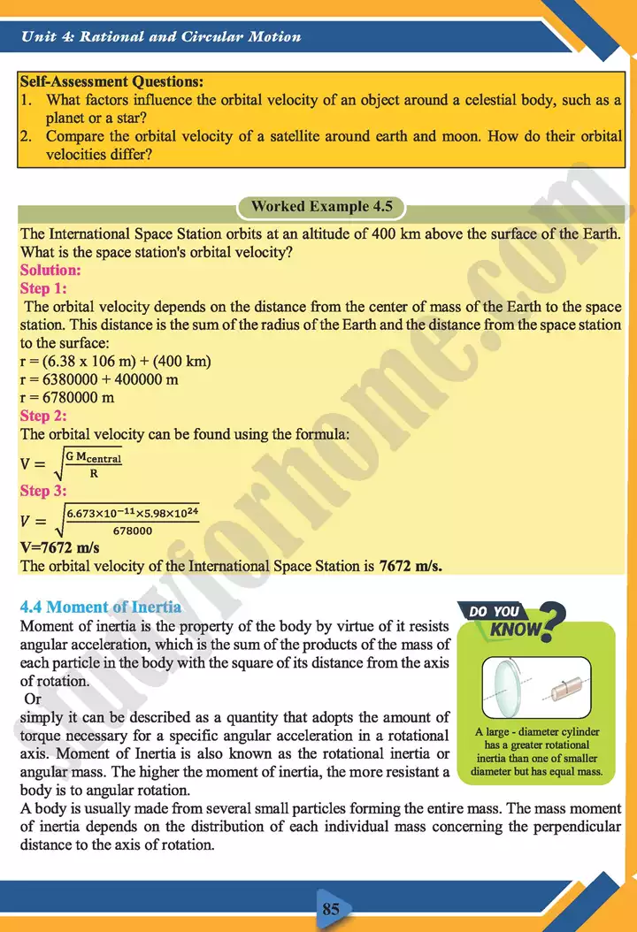 chapter 4 rotational and circular motion physics 11th text book 13