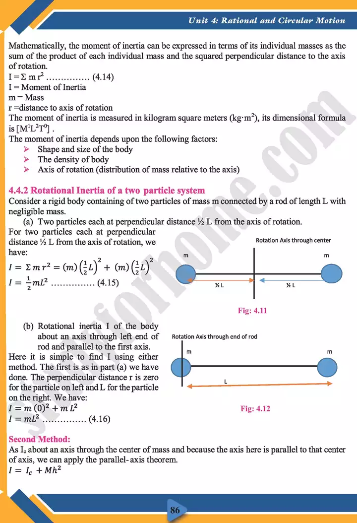 chapter 4 rotational and circular motion physics 11th text book 14