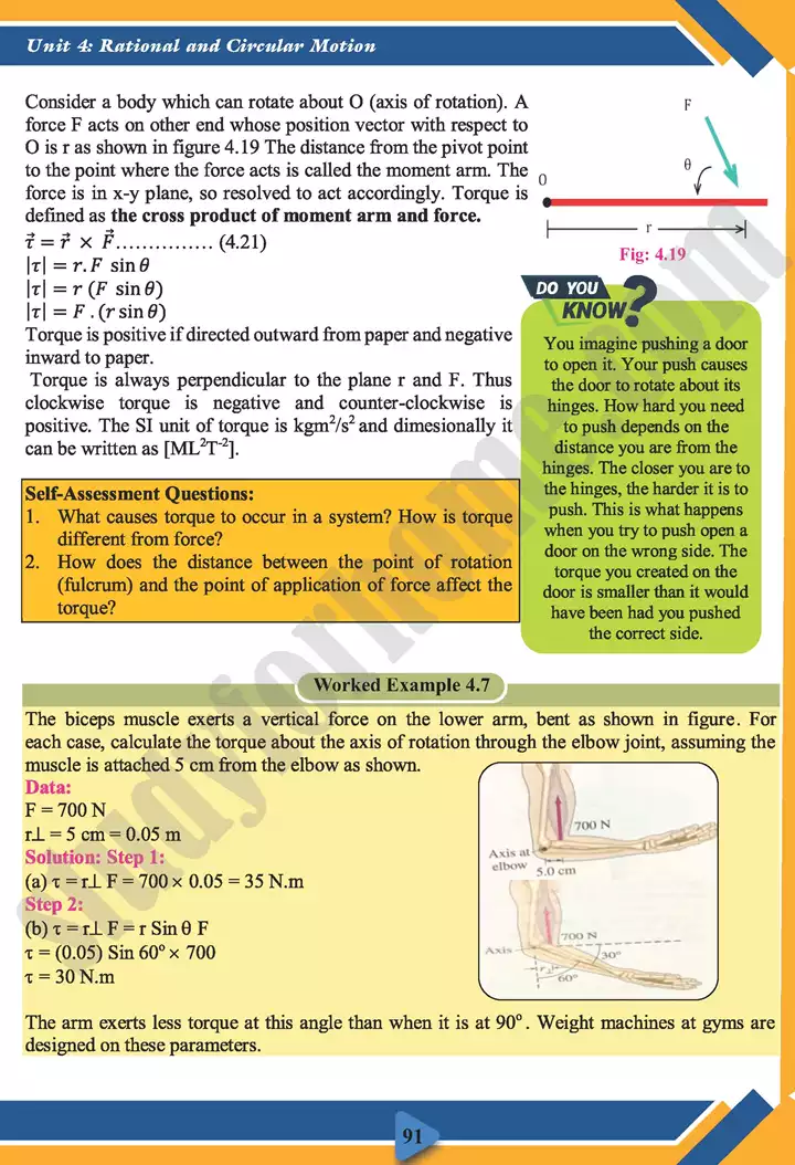 chapter 4 rotational and circular motion physics 11th text book 19