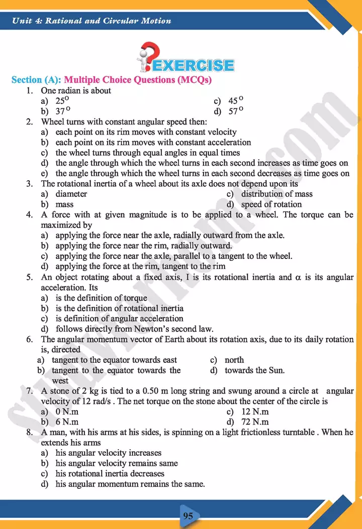 chapter 4 rotational and circular motion physics 11th text book 23