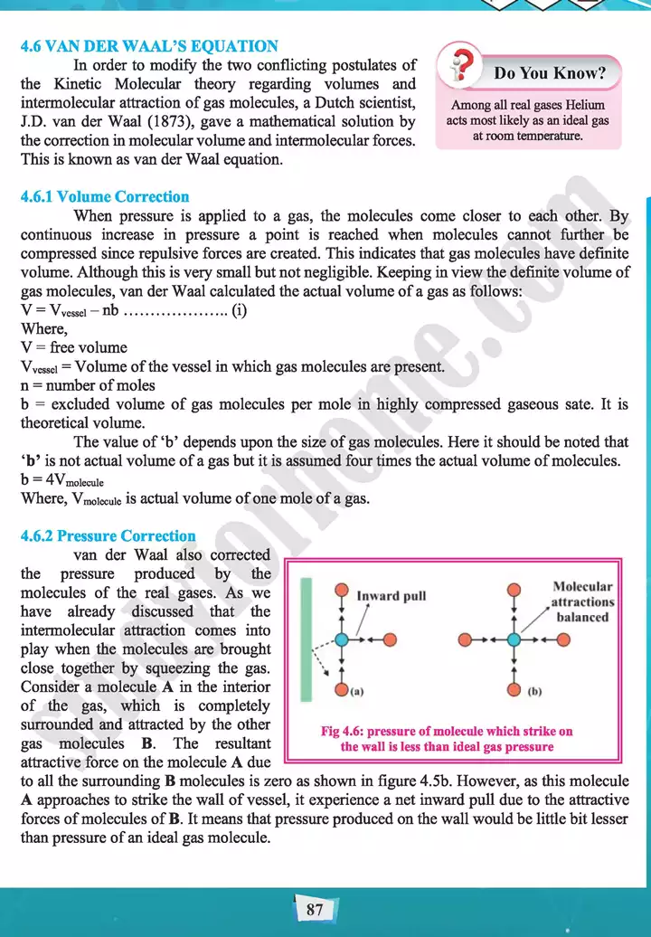 chapter 4 state of matter 1 gas chemistry 11th text book 13