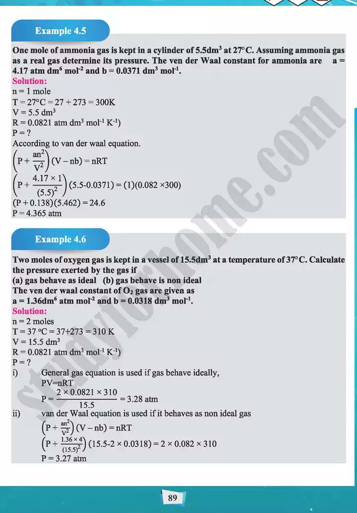 chapter 4 state of matter 1 gas chemistry 11th text book 15