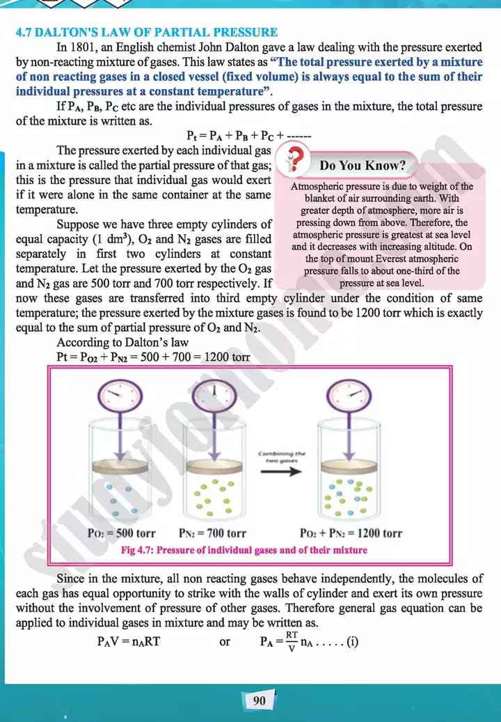 chapter 4 state of matter 1 gas chemistry 11th text book 16