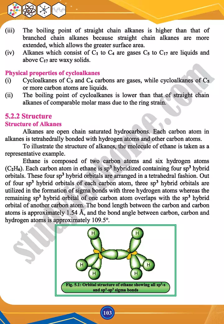 chapter 5 hydrocarbons chemistry 12th text book 05