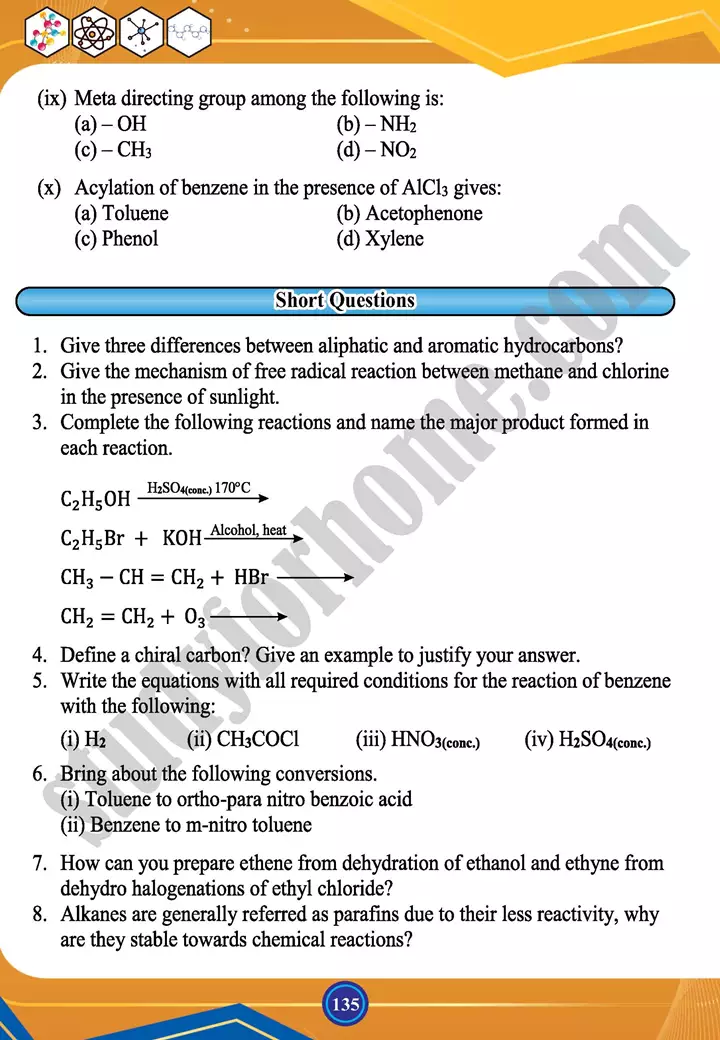 chapter 5 hydrocarbons chemistry 12th text book 37