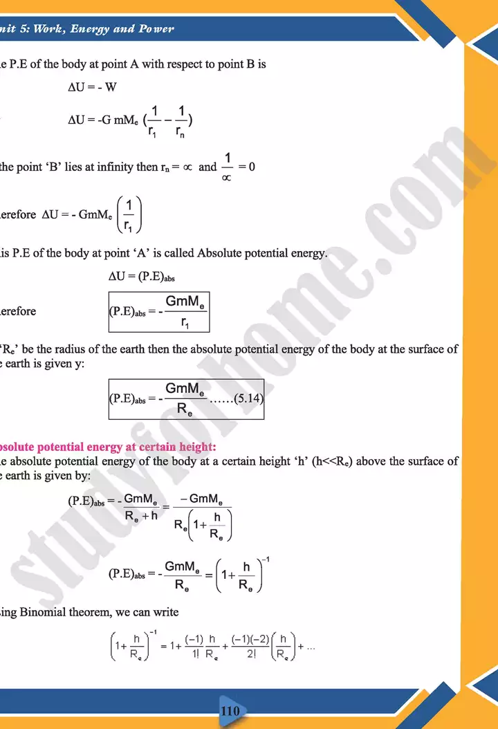 chapter 5 work energy and power physics 11th text book 13